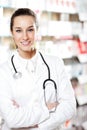 Woman pharmacist