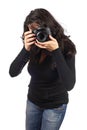 Woman photographer