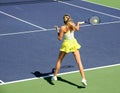 Woman playing tennis Royalty Free Stock Photo