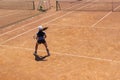 Woman playing tennis. Young tennis player with a racket. girl playing tennis.