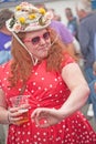 Woman at Portsoy Boat Festival