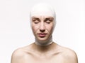 Woman prepared for plastic surgery Royalty Free Stock Photo