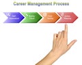Career Management Process Royalty Free Stock Photo