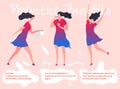 Woman Probiotics Poster