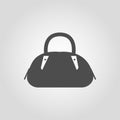 Woman purse or bag icon