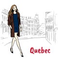 Woman in Quebec