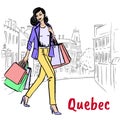 Woman in Quebec