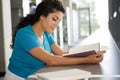 Woman reading Royalty Free Stock Photo