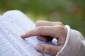 Woman Reading the Bible. Royalty Free Stock Photo