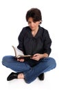 Woman Reading Bible Royalty Free Stock Photo