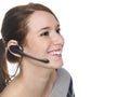 Woman - receptionist Royalty Free Stock Photo