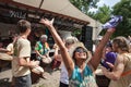 Woman Rejoicing at the Wild Goose Festival