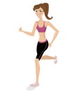 Woman Running