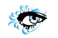 Woman's eye Royalty Free Stock Photo