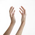 Woman's Hands Reaching Up Royalty Free Stock Photo