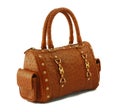 Woman's leather bag Royalty Free Stock Photo