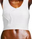 Woman`s torso with shirt close up Royalty Free Stock Photo