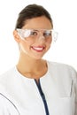 Woman scientist Royalty Free Stock Photo