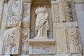 Woman sculpture fragment - Celsus Library in Ephesus