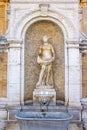 Ancient statue of woman in Vatican Royalty Free Stock Photo