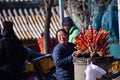 The woman selling Tang Hulu