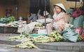 Woman selling vegetables in Hoi An