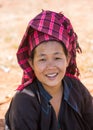 Woman Shan tribe portrait Myanmar