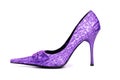 Woman shoes isolated Royalty Free Stock Photo