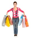 Woman on a Shopping Spree