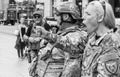 Militia Members Shout All Lives Matter at Counter Protestors at Demonstration in Columbus Ohio