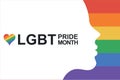 Celebrating Pride Month: Embracing Love and Diversity Royalty Free Stock Photo