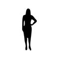 Woman silhouette