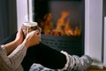 Winter Warmth: Cozy Fireside Moments