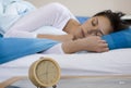 Woman sleeing Royalty Free Stock Photo