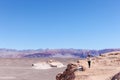 Woman standing at Campo de Piedra Pomez, Catamarca, Argentina