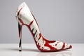 Woman stiletto heels. Generate Ai Royalty Free Stock Photo