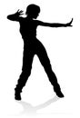 Street Dance Dancer Silhouette