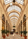 Woman strolling in Paris Royalty Free Stock Photo