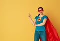 Woman in superhero costume Royalty Free Stock Photo