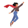 Woman Superhero Is A Powerful And Fearless Character, Who Uses Her Strength, Intelligence, And Determination