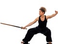 Woman tai chi Royalty Free Stock Photo