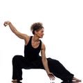 Woman tai chi