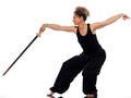 Woman tai chi Royalty Free Stock Photo