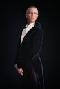 Woman in tailcoat