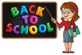Woman teacher theme image 5 Royalty Free Stock Photo