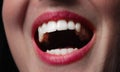 Woman teeth smiling mouth