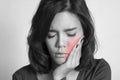 woman tooth ache Royalty Free Stock Photo