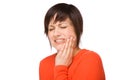 Woman with toothache Royalty Free Stock Photo