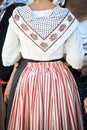 Woman with traditional provencal clothes, Provence