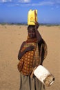 Woman Turkana (Kenya) Royalty Free Stock Photo